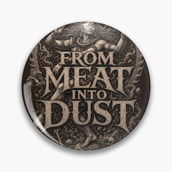 Item preview, From Meat Into Dust Memento Mori Tee designed and sold by Viviglow.