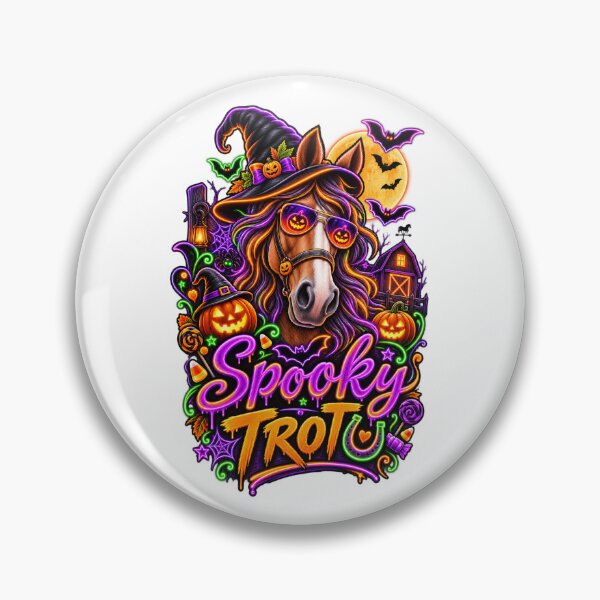 Item preview, Spooky Horse Halloween – Spooky Trot Equestrian Design designed and sold by Ayden World.