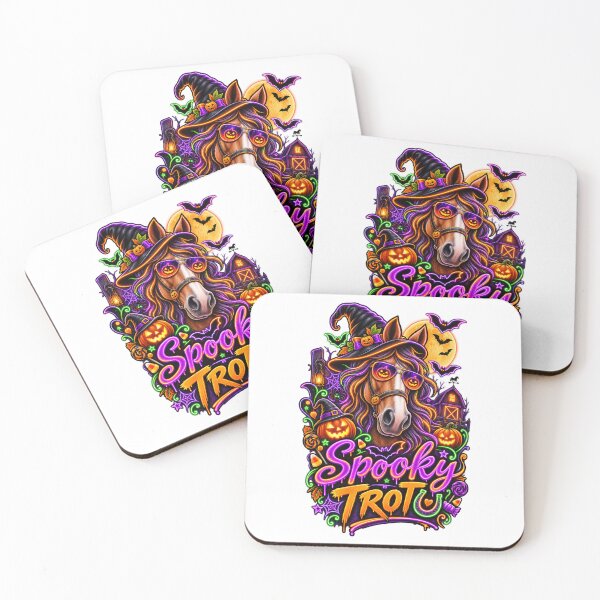 Item preview, Spooky Horse Halloween – Spooky Trot Equestrian Design designed and sold by Ayden World.
