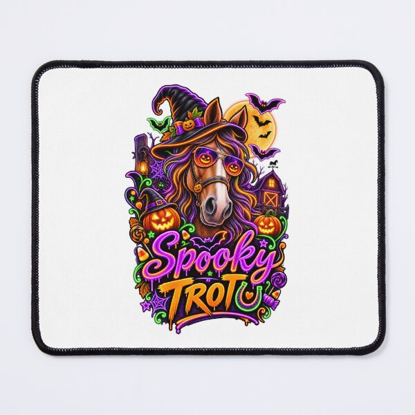 Item preview, Spooky Horse Halloween – Spooky Trot Equestrian Design designed and sold by Ayden World.