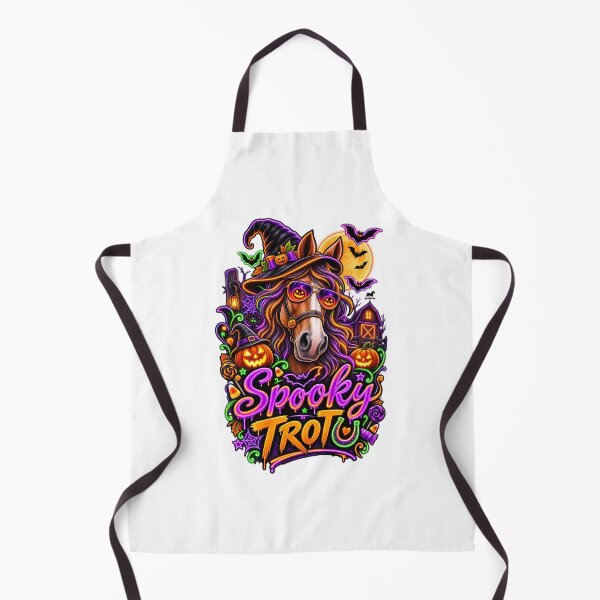 Item preview, Spooky Horse Halloween – Spooky Trot Equestrian Design designed and sold by Ayden World.