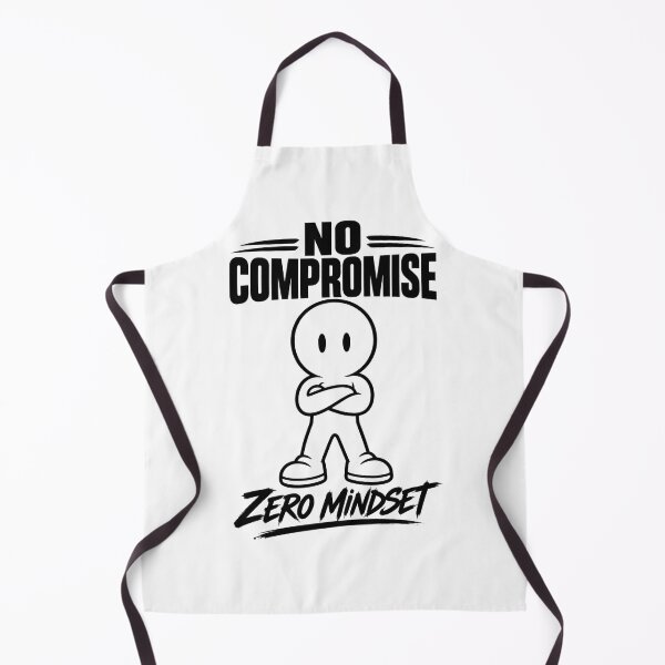 Item preview, No Compromise Zero Mindset T-Shirt, Motivational Graphic Tee, Minimal Streetwear , Bold Mindset Apparel, Confidence Quote designed and sold by RestartFromZero.