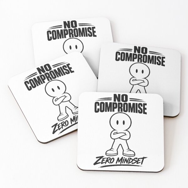 Item preview, No Compromise Zero Mindset T-Shirt, Motivational Graphic Tee, Minimal Streetwear , Bold Mindset Apparel, Confidence Quote  designed and sold by RestartFromZero.