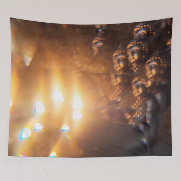 Item preview, Fire Element: Zen Sanctuary - Refracted Candlelight Art designed and sold by ElionSolis.