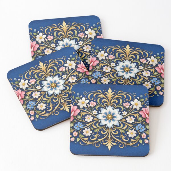 Item preview, Colorful floral symmetry designed and sold by Sigtrix.