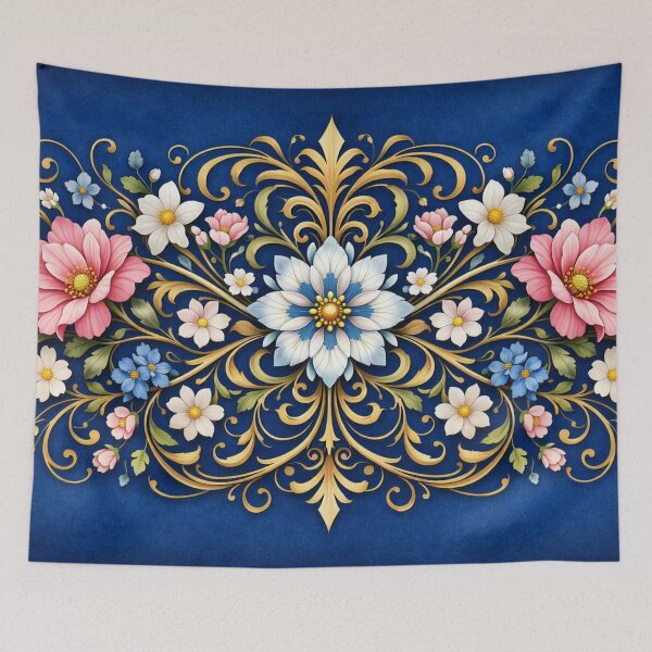 Item preview, Colorful floral symmetry designed and sold by Sigtrix.