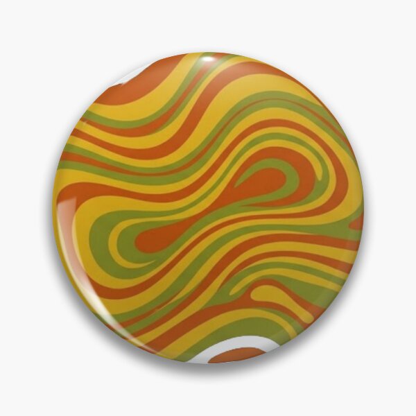 Item preview, Groovy Abstract Waves - Retro 70s designed and sold by conamor-bymel.