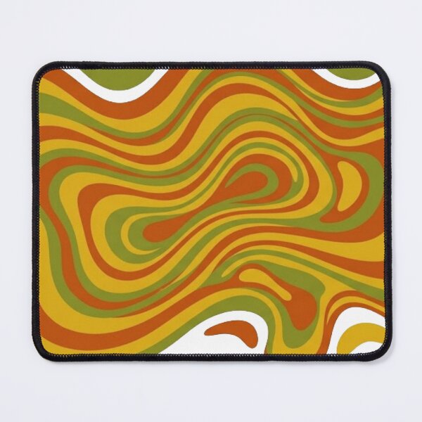 Item preview, Groovy Abstract Waves - Retro 70s designed and sold by conamor-bymel.