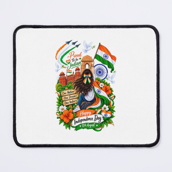 Item preview, Proud to Be Indian Independence Day Sticker | 15 August India Patriotic Design | Indian Flag PNG designed and sold by Ishratparween11.
