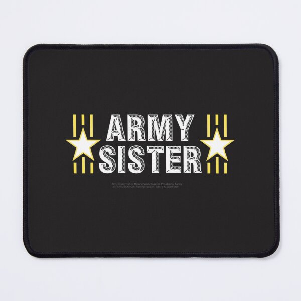 Item preview, Army Sister Proud Sibling Military Family Support Gift ⭐⭐⭐⭐⭐ designed and sold by Arienigena.