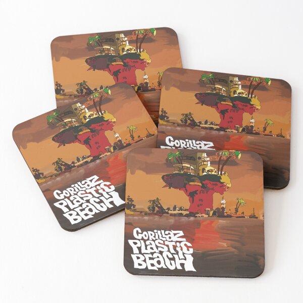 Item preview, Plastic Beach Gorillaz Album Cover Art designed and sold by MrPodMicropsArt.
