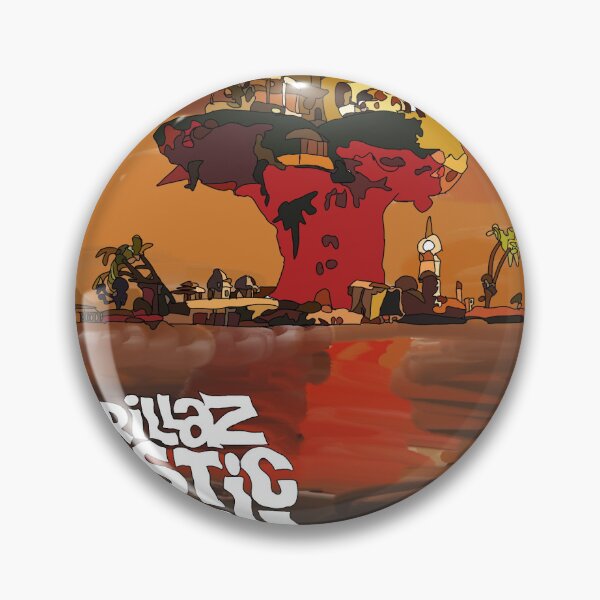 Item preview, Plastic Beach Gorillaz Album Cover Art designed and sold by MrPodMicropsArt.