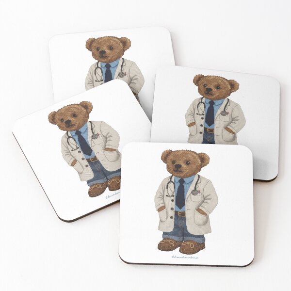 Item preview, Cute Doctor Polo Tedy Bear designed and sold by BUABUABUA.