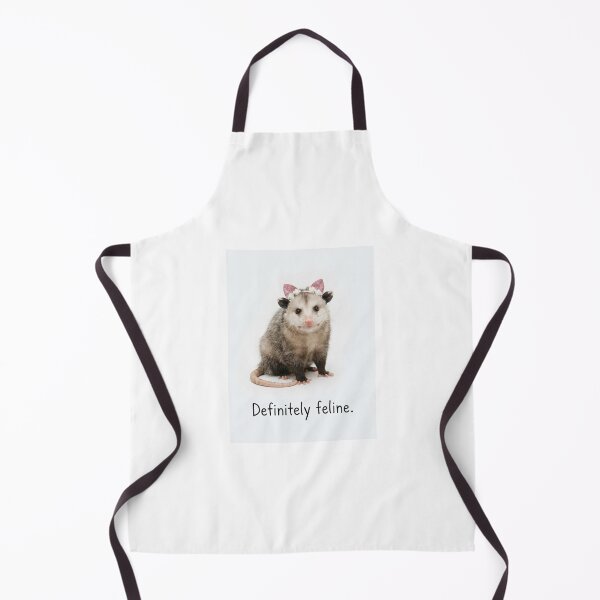 Item preview, Definitely feline Opossum funny sarcastic sarcasm cat kitten kitty parody christmas birthday designed and sold by CheeseBlueprint.