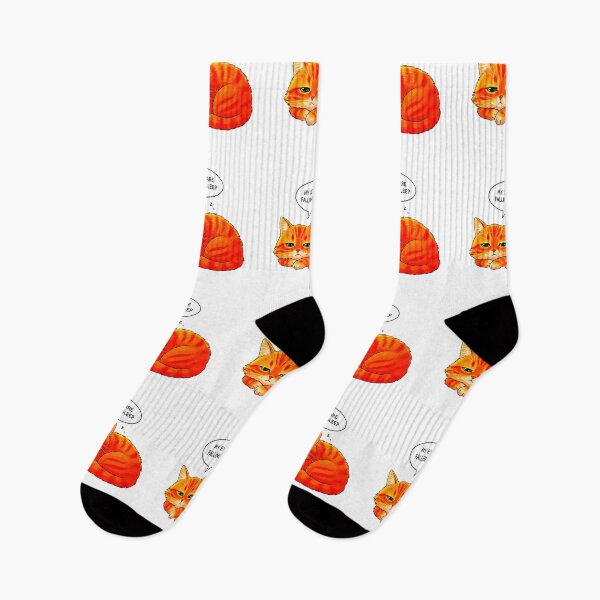 Item preview, Sleepy Ginger Cat | My Eyes Are Falling Asleep | RS Positive Series designed and sold by RS-Globalist-.