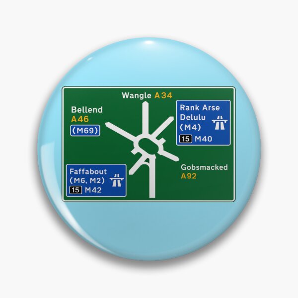 Item preview, Welcome To Britain's Roads designed and sold by FellOffAFirefly.