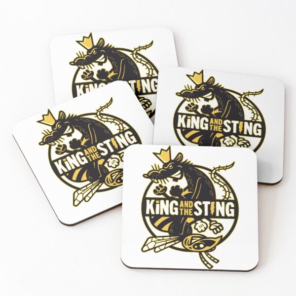 Item preview, King And The Sting rat and bee   designed and sold by Tashialutovic.