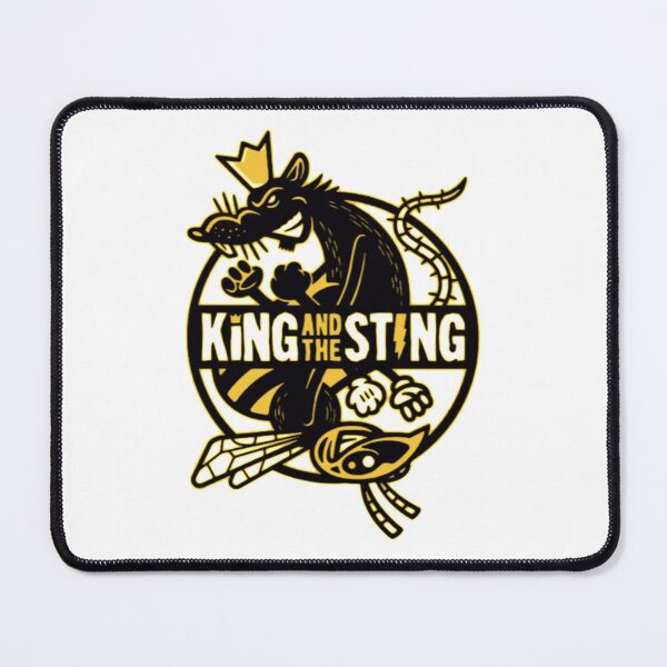 Item preview, King And The Sting rat and bee designed and sold by Tashialutovic.