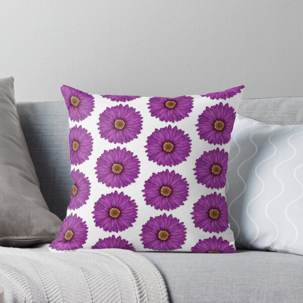 Item preview, Vibrant Purple Gerbera Daisy Flower  designed and sold by AyaanArtStudio.