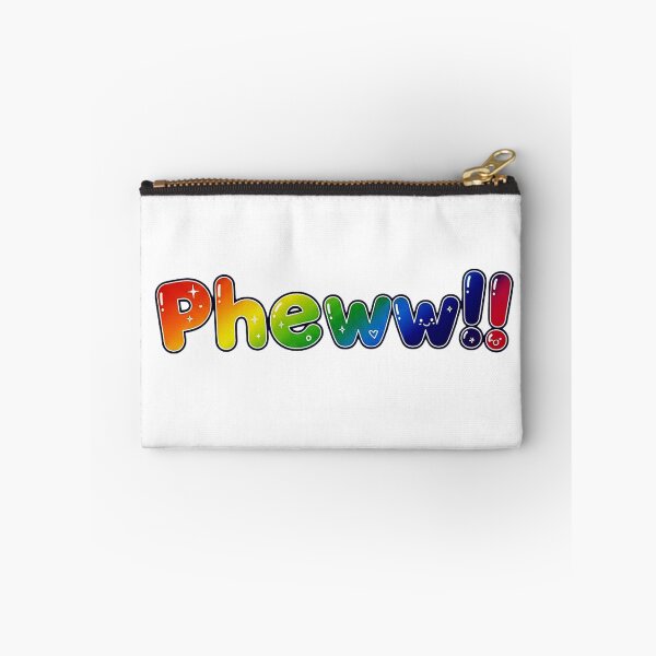 Item preview, Pheww!! | Rainbow Relief Typography | RS Minimalist Art designed and sold by RS-Globalist-.