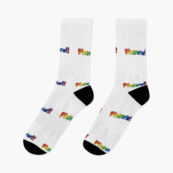 Item preview, Pheww!! | Rainbow Relief Typography | RS Minimalist Art designed and sold by RS-Globalist-.