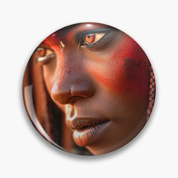 Item preview, Striking Portrait of an Artistic Warrior Figure designed and sold by Artessie.