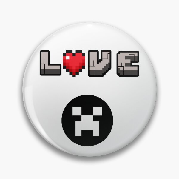 Item preview, Pixel Art Minecraft Love Creeper Design designed and sold by ArtiqueSupply.