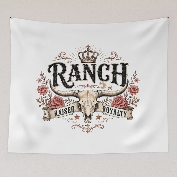 Item preview, Cowgirl Quotes, Vintage cowgirl, Ranch Raised Royalty Western Cowgirl designed and sold by graphic-genie.