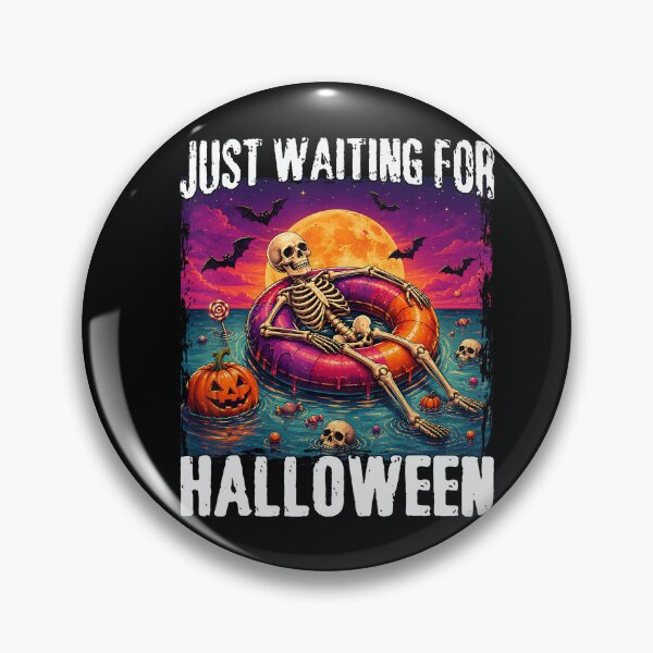Item preview, Just Waiting For Halloween Summer Skeleton designed and sold by Khescoiu.