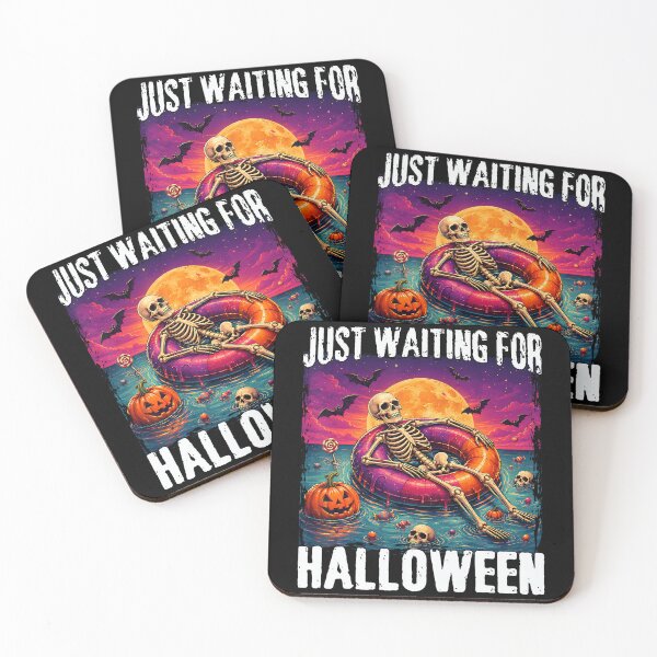 Item preview, Just Waiting For Halloween Summer Skeleton designed and sold by Khescoiu.