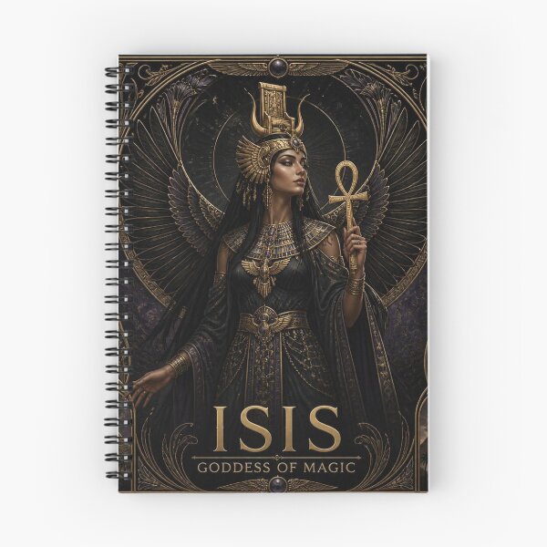 Item preview, Isis Egyptian Goddess of Magic - Dark Academia Gothic Art designed and sold by SunnyDesign82.