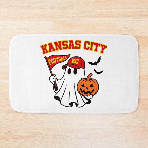 Item preview, Kansas City Football Halloween Ghost Design designed and sold by JenniferP92019.