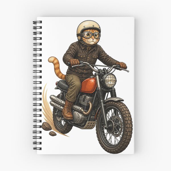 Item preview, Red Tabby Scrambler Cat Rider designed and sold by TVEX19.