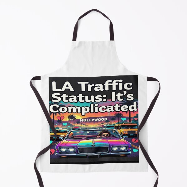 Item preview, LA Traffic Status It’s Complicated Funny Los Angeles California T-Shirt designed and sold by Sushikidsntod.