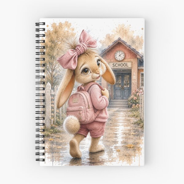 Item preview, Little Bunny Goes to School designed and sold by GRFORA.