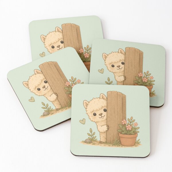 Item preview, Peekaboo Alpaca designed and sold by MellowMunchkins.