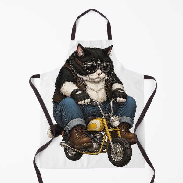 Item preview, Giant Cat Riding Tiny Minibike designed and sold by TVEX19.