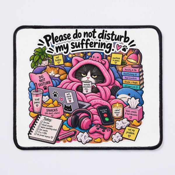 Item preview, Please Do Not Disturb My Suffering designed and sold by FlowEmergency.