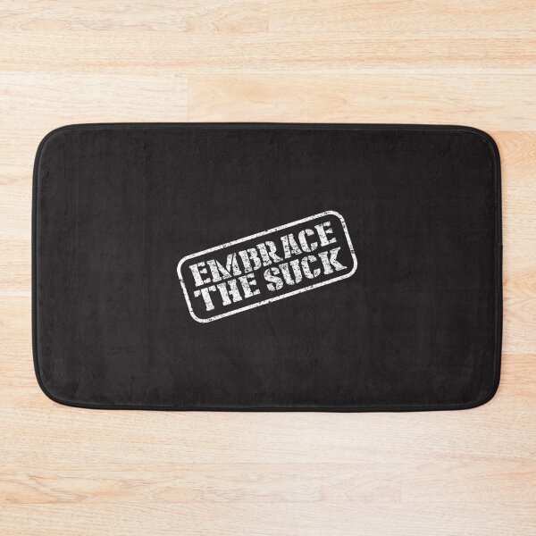 Item preview, Embrace The Suck - Motivational Gym Fitness & Military Quote ⭐⭐⭐⭐⭐ designed and sold by Arienigena.
