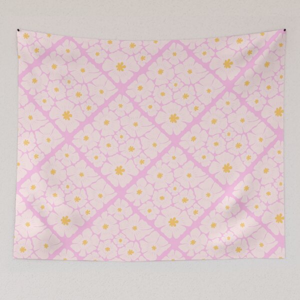 Item preview, Soft Pink Wildflower Floral Seamless Pattern designed and sold by jianina-alondra.