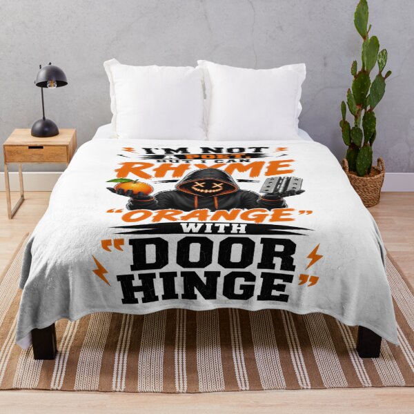 Item preview, I'm Not A Poet, But I Can Rhyme "Orange" With "Door Hinge designed and sold by KLERIKSTORE.