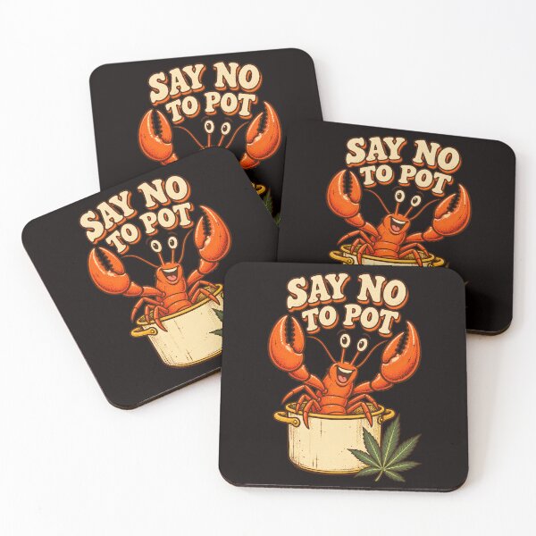 Item preview, Say No to Pot Lobster designed and sold by FrameFlow.