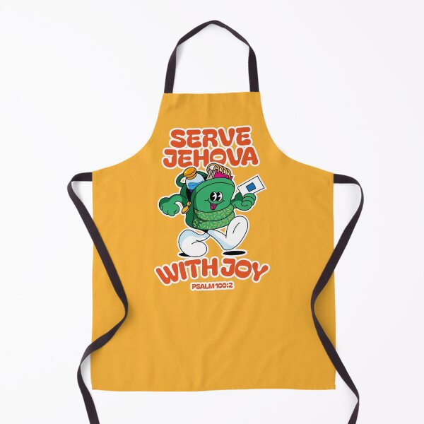 Item preview, Serve Jehovah with Joy – Psalm 100:2 | JW designed and sold by Whim & Verse Studio.
