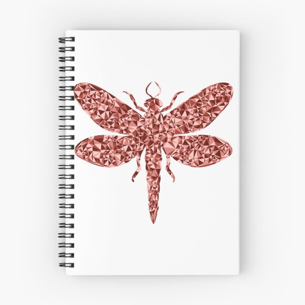 Item preview, Dragonfly Red Triangular Mosaic Silhouette Design designed and sold by DymondDesigns.