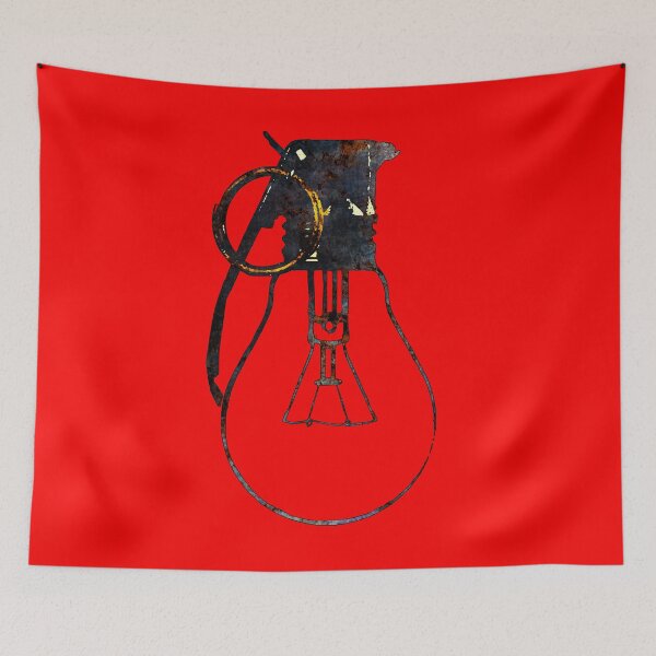 Item preview, Lightbulb and grenade - ideas are stronger than weapons designed and sold by Quentin1984.