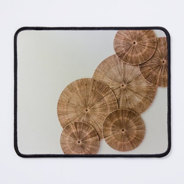 Item preview, Rattan Woven Wall Decor Set of Round Wicker Discs in Neutral Boho Interior designed and sold by Nmallia.