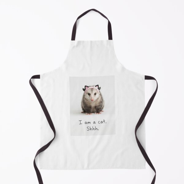 Item preview, I am a cat. Shh Opossum funny sarcastic sarcasm cat kitten kitty parody christmas birthday designed and sold by CheeseBlueprint.
