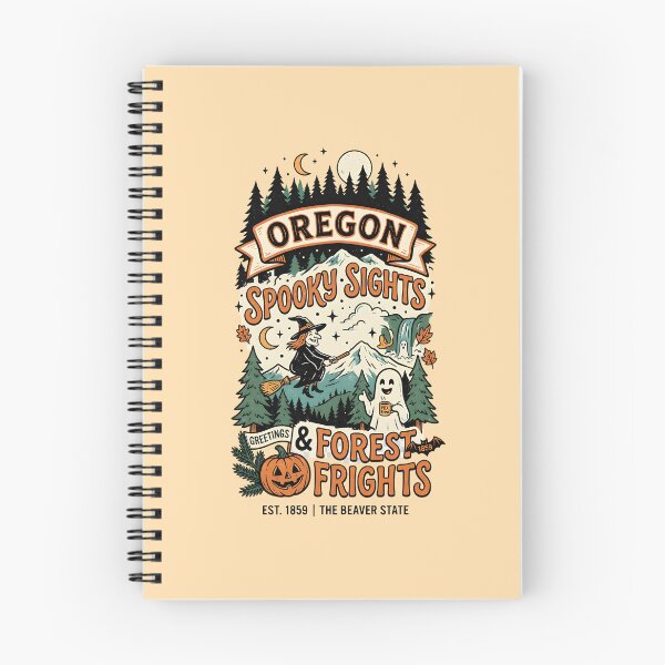 Item preview, Spooky Sights & Forest Frights - Halloween in Oregon designed and sold by ParadoxParadox.