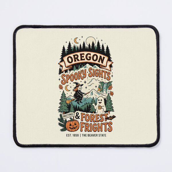 Item preview, Spooky Sights & Forest Frights - Halloween in Oregon designed and sold by ParadoxParadox.