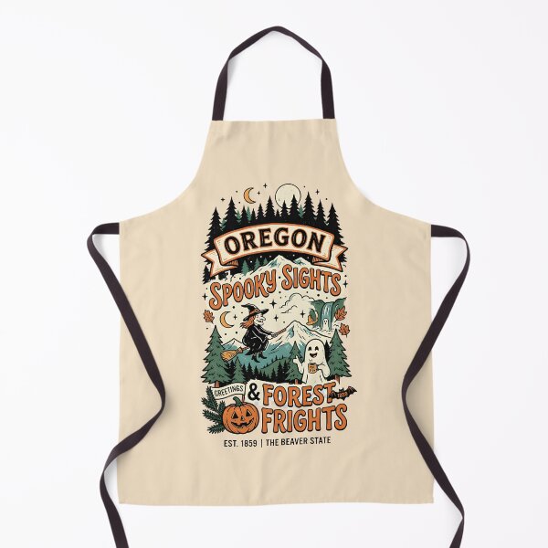 Item preview, Spooky Sights & Forest Frights - Halloween in Oregon designed and sold by ParadoxParadox.